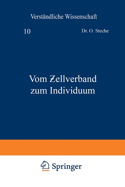 Produktbild: Vom Ƶellverband zum Individuum