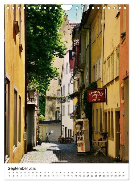 Produktbild: Lindau - Inselstadt am Bodensee (Wandkalender 2026 DIN A4 hoch), CALVENDO Monatskalender