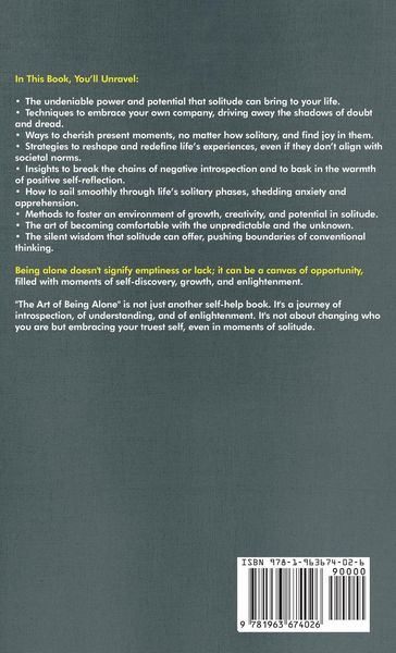 Produktbild: The Art of Being Alone