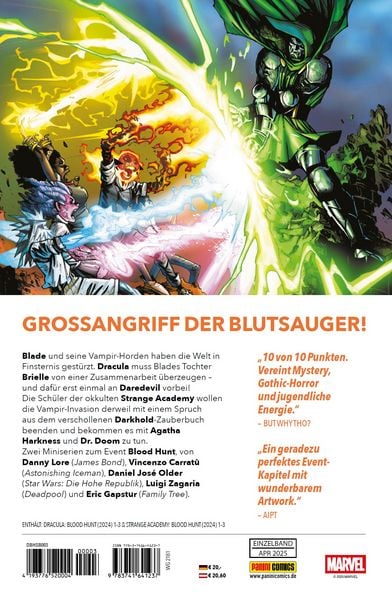 Produktbild: Blood Hunt: Dracula/Strange Academy