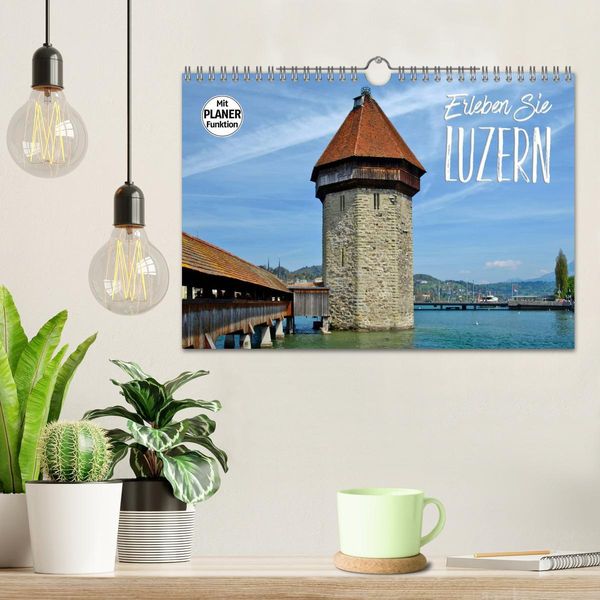 Produktbild: Erleben Sie LUZERN (Wandkalender 2026 DIN A4 quer), CALVENDO Monatskalender