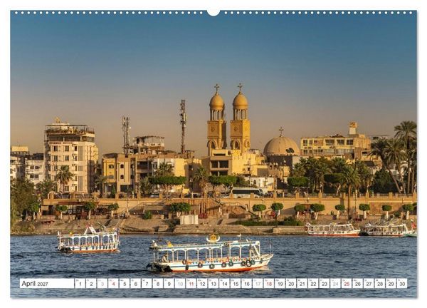Produktbild: &Auml;gypten - Karnak, die thebanische Nekropole und Luxor (Wandkalender 2027 DIN A2 quer), CALVENDO Monatskalender