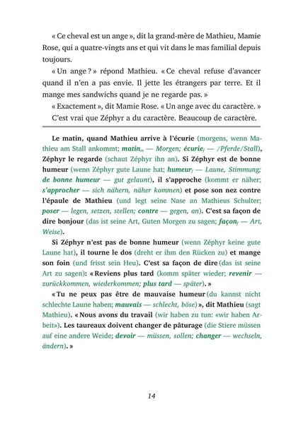 Produktbild: Le Cheval Blanc de Camargue - Franz&ouml;sisch lernen mit lustigen Kurzgeschichten A1-A2 (+ Audio-Online)