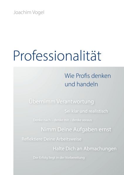 Produktbild: Professionalit&auml;t