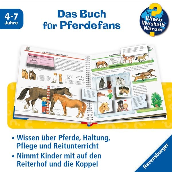 Produktbild: Wieso? Weshalb? Warum?, Band 21 - Alles &uuml;ber Pferde und Ponys