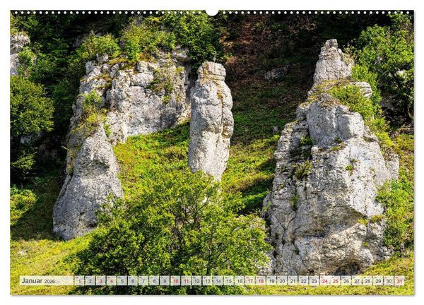 Produktbild: Unterwegs im Gro&szlig;en Lautertal (hochwertiger Premium Wandkalender 2026 DIN A2 quer), Kunstdruck in Hochglanz