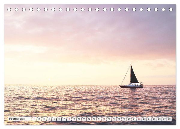 Produktbild: Hawaii the Aloha State (Tischkalender 2026 DIN A5 quer), CALVENDO Monatskalender