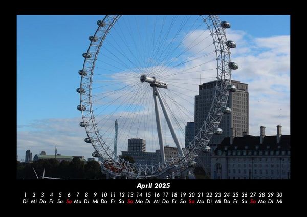 Produktbild: London - Impressionen 2025 Fotokalender DIN A3