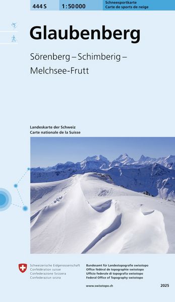 444S Glaubenberg Schneesportkarte, Sonstige von , Swisstopo, 9783302504445