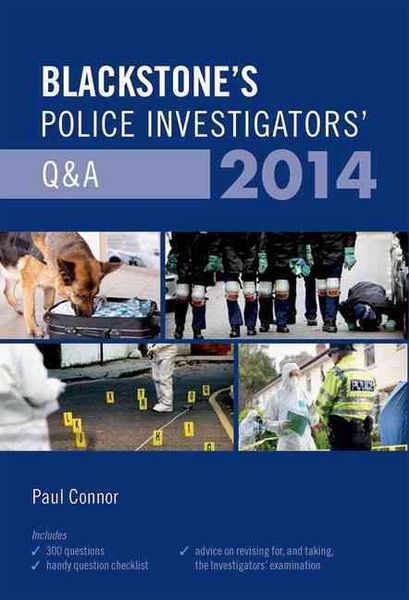 Produktbild: Blackstone's Police Investigators' Q&A