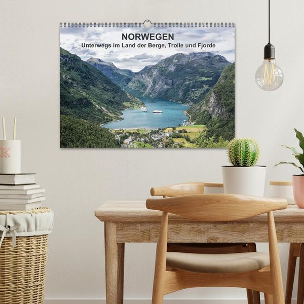 Produktbild: Norwegen - Unterwegs im Land der Berge, Trolle und Fjorde (Wandkalender 2026 DIN A3 quer), CALVENDO Monatskalender