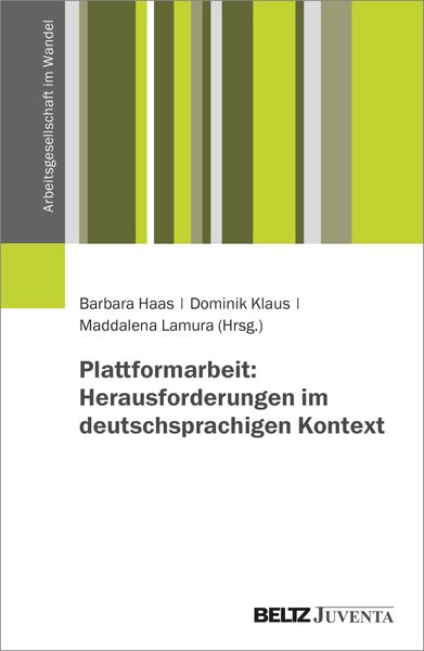 Produktbild: Plattformarbeit: Herausforderungen im deutschsprachigen Kontext