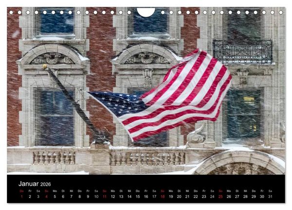 Produktbild: Zu Besuch in New York (Wandkalender 2026 DIN A4 quer), CALVENDO Monatskalender