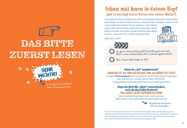 Produktbild: Das Bumerangbuch - St&auml;rke deine mentalen Superkr&auml;fte!
