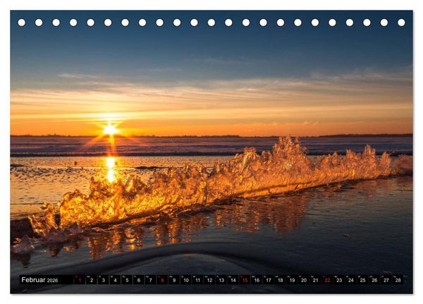 Produktbild: Vorpommern zwichen Tag und Nacht (Tischkalender 2026 DIN A5 quer), CALVENDO Monatskalender