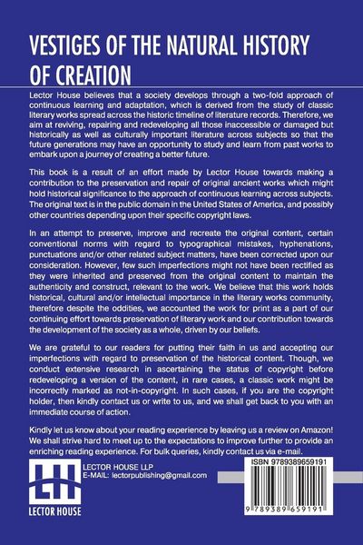 Produktbild: Vestiges Of The Natural History Of Creation