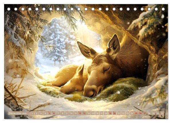Produktbild: Emil und die Wunder der Natur (Tischkalender 2026 DIN A5 quer), CALVENDO Monatskalender