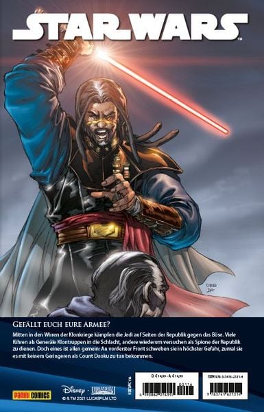 Produktbild: Star Wars Comic-Kollektion 116: Klonkriege: Licht und Schatten