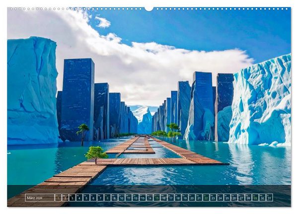 Produktbild: Die Natur kehrt zur&uuml;ck (Wandkalender 2026 DIN A2 quer), CALVENDO Monatskalender