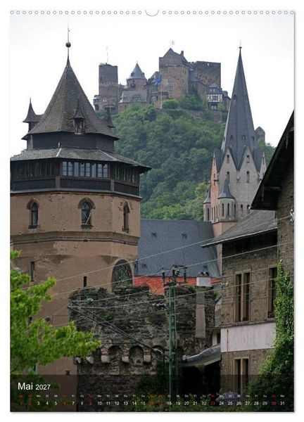 Produktbild: Oberwesel am Rhein (Wandkalender 2027 DIN A2 hoch), CALVENDO Monatskalender