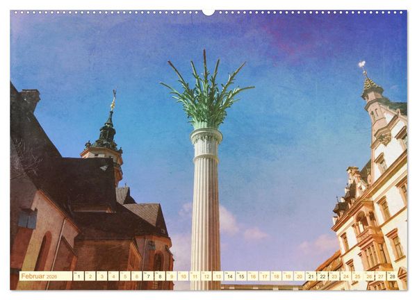 Produktbild: LEIPZIG urcool (Wandkalender 2026 DIN A2 quer), CALVENDO Monatskalender