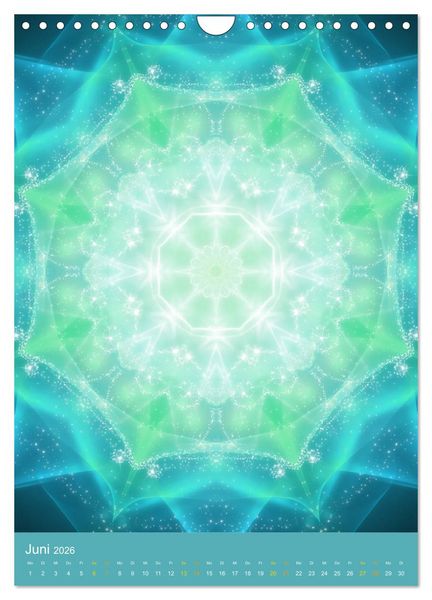 Produktbild: Lichtvolle Mandalas (Wandkalender 2026 DIN A4 hoch), CALVENDO Monatskalender