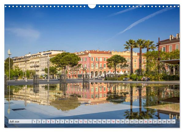 Produktbild: C&Ocirc;TE D&rsquo;AZUR Bezaubernde Orte (Wandkalender 2026 DIN A3 quer), CALVENDO Monatskalender