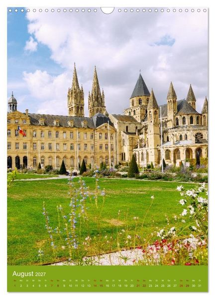 Produktbild: Facetten der Normandie. Zwischen Kreidefelsen und Fachwerk (Wandkalender 2027 DIN A3 hoch), CALVENDO Monatskalender