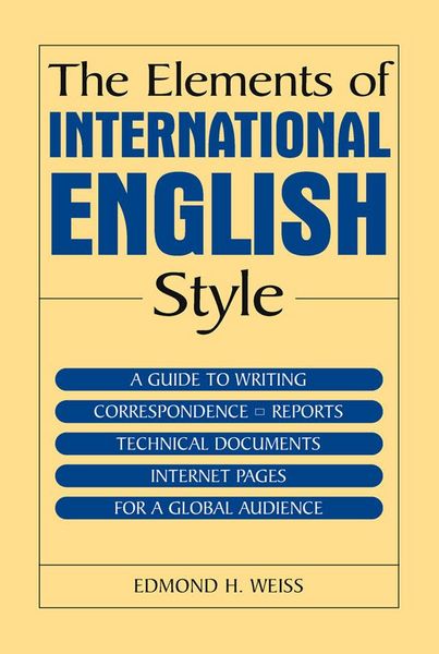 Produktbild: The Elements of International English Style