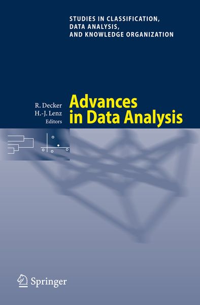 Produktbild: Advances in Data Analysis