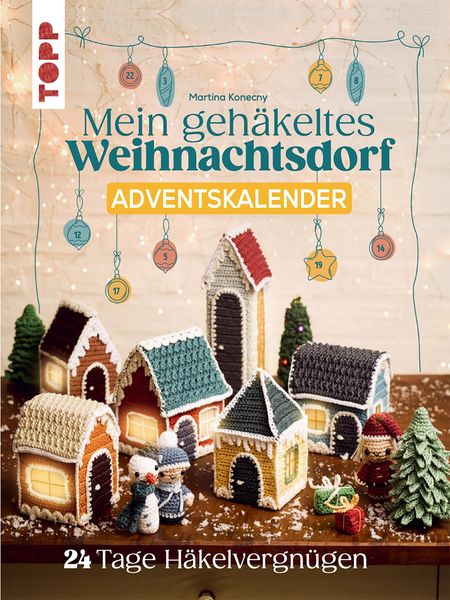 Produktbild: Mein geh&auml;keltes Weihnachtsdorf - Adventskalenderbuch