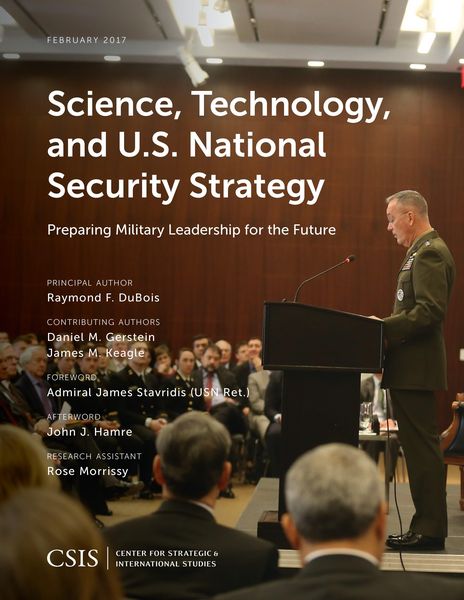 Produktbild: Science, Technology, and U.S. National Security Strategy
