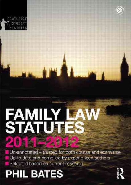 Produktbild: Family Law Statutes