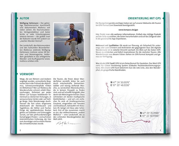Produktbild: KOMPASS Wanderführer Mallorca, 78 Touren mit Extra-Tourenkarte
