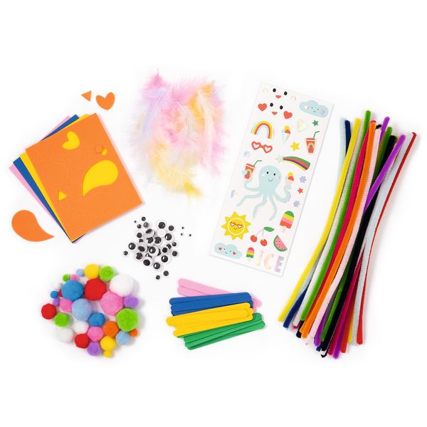Produktbild: FOLIA&reg; Bastelset Pfeifenputzer Rainbow