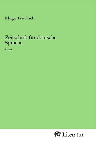 Zeitschrift für deutsche Sprache, Taschenbuch von , MV-Literatur, 9783968749730