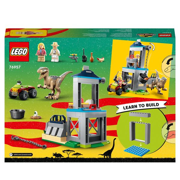 LEGO Jurassic Park 76957 Flucht des Velociraptors, Dinosaurier Spielzeug'  kaufen - Spielwaren