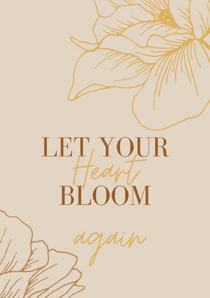 Produktbild: Blossom Collection / Notizbuch, Bullet Journal, Journal, Planer, Tagebuch "Heart"