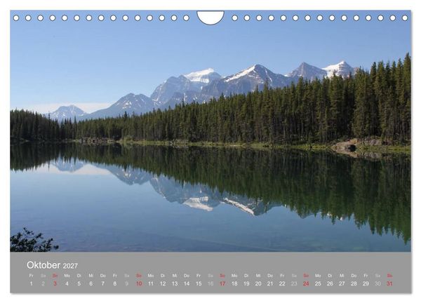 Produktbild: Rocky Mountains 2027 (Wandkalender 2027 DIN A4 quer), CALVENDO Monatskalender