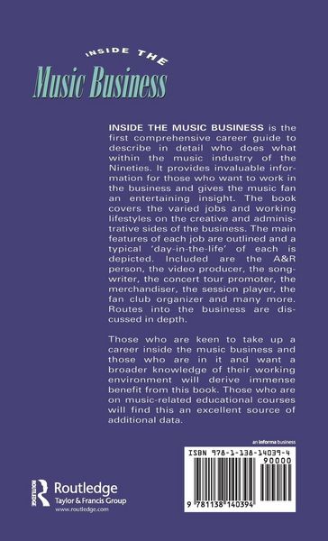 Produktbild: Inside the Music Business