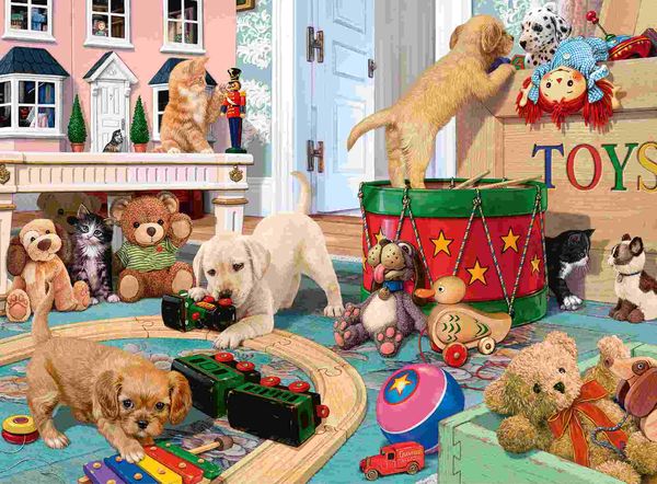 Produktbild: Kinderpuzzle 150 XXL Teile - Verspielte Welpen