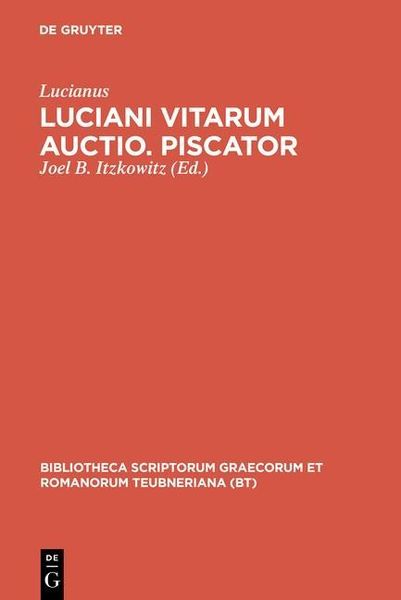 Produktbild: Luciani vitarum auctio. Piscator
