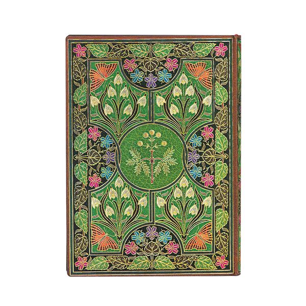 Produktbild: Softcover Notizbuch Bl&uuml;hende Poesie, Midi, Liniert