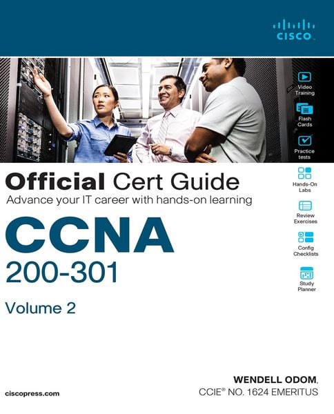 Produktbild: CCNA 200-301 Official Cert Guide, Volume 2