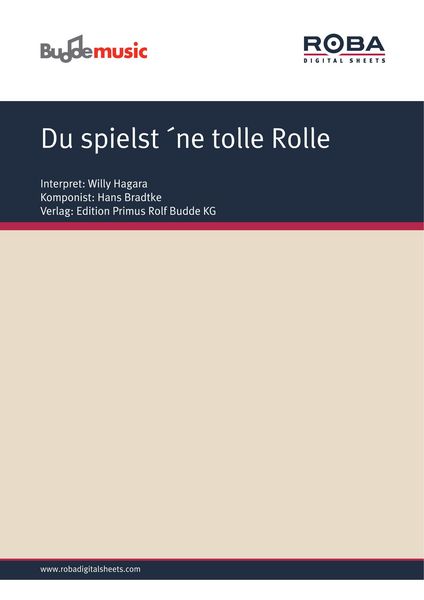 Produktbild: Du spielst &acute;ne tolle Rolle