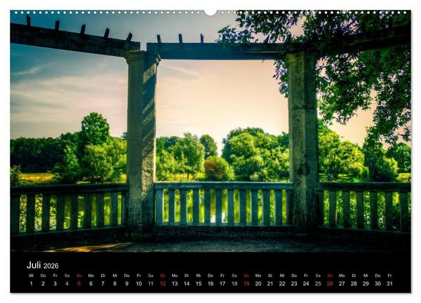 Produktbild: Dessau - Kulturlandschaft (Wandkalender 2026 DIN A2 quer), CALVENDO Monatskalender