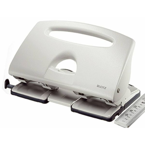 Produktbild: LEITZ&reg; Doppellocher 5132, lichtgrau