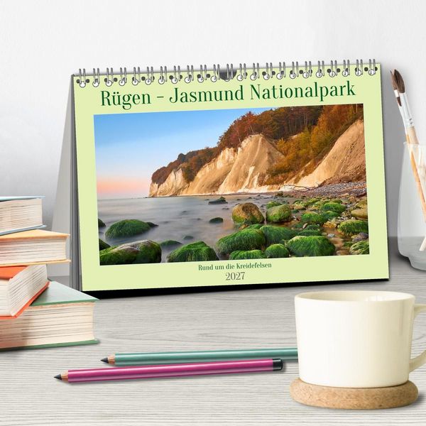 Produktbild: R&uuml;gen - Jasmund Nationalpark (Tischkalender 2027 DIN A5 quer), CALVENDO Monatskalender