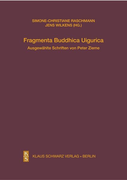 Produktbild: Fragmenta Buddhica Uigurica