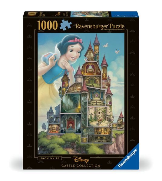 Produktbild: Erwachsenenpuzzle 1000 Teile - Disney Prinzessinnen - Disney Castles: Schneewittchen